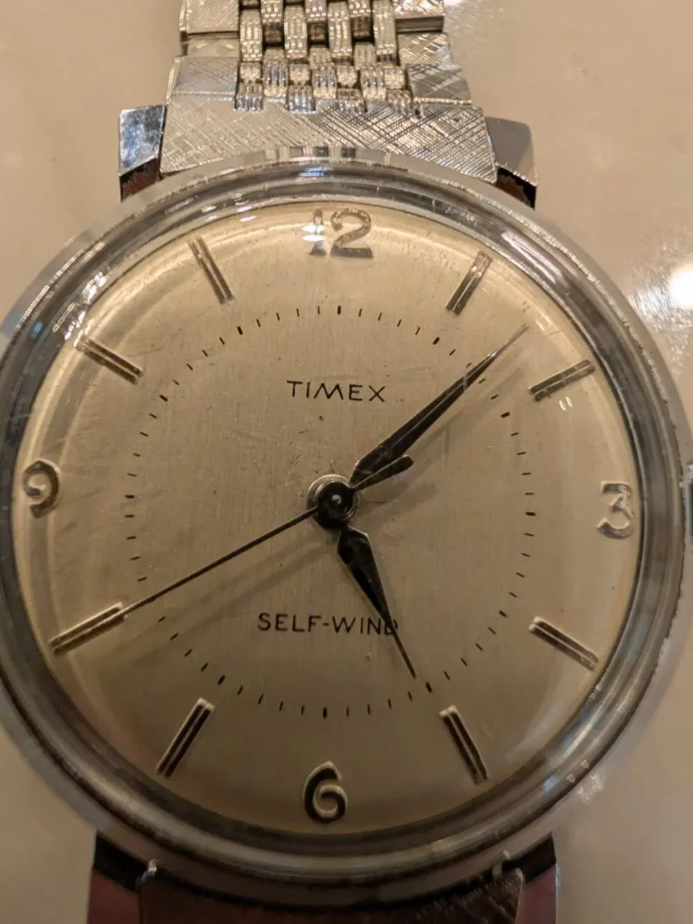 1963 Timex Viscount Self-Wind Automatic Vintage Men’s Watch – Runs Great
